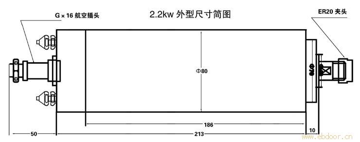 雕刻机主轴电机