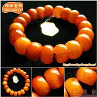 琥珀皇朝★波兰琥珀蜜蜡★鸡蛋黄灵纹蜜蜡★色泽纯正大算盘子 