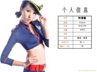 专业彩绘模特展示