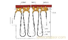 HC型系列工字钢电缆滑车