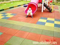 彩色橡胶地砖
