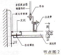 上海轻钢龙骨隔墙节点图