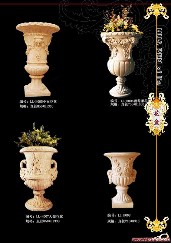 花盆系列（装饰材料） 