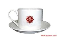 上海咖啡杯碟，广告杯，陶瓷马克杯�