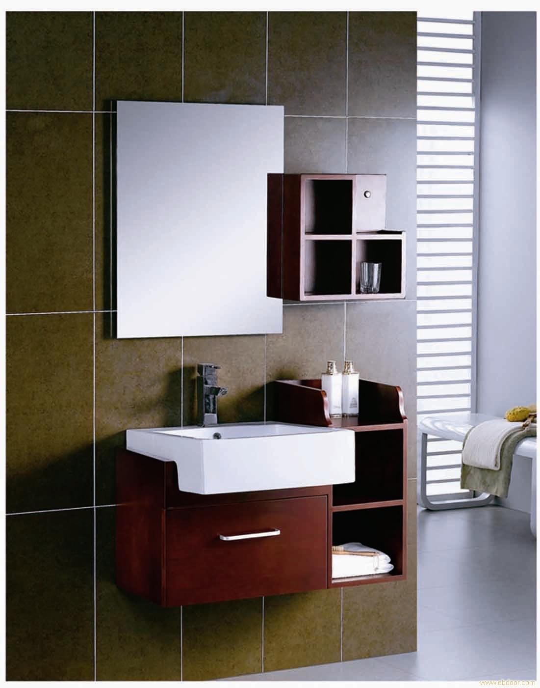 Solid wood bathroom cabinet XAP-0013