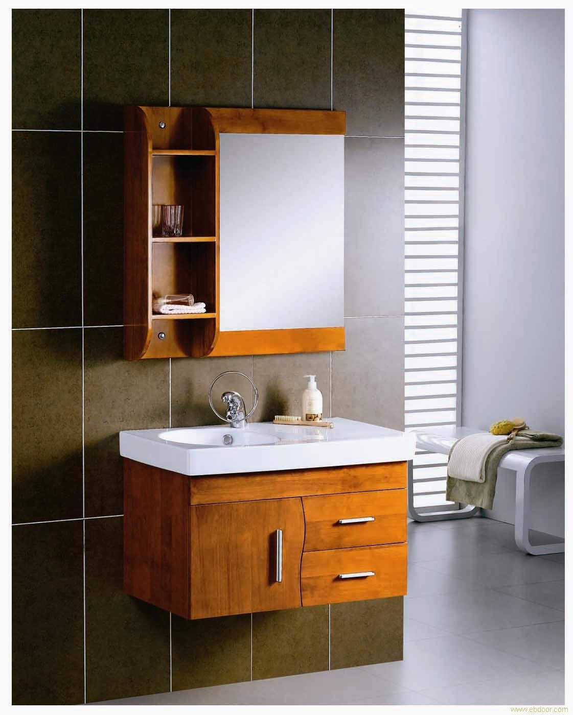 Solid wood bathroom cabinet XAP-0001