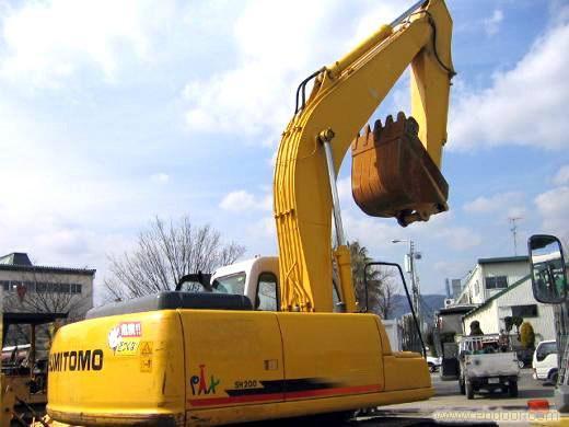 Shanghai second-hand excavator