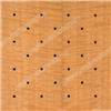 Groove woodiness is sound-absorbing board