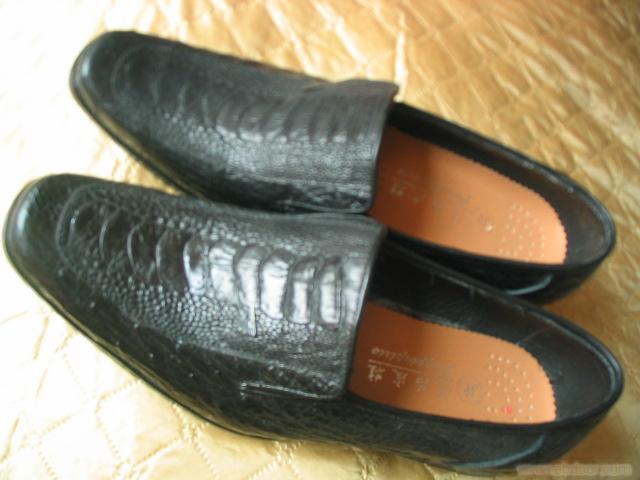 Ostrich shoes