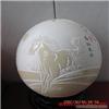 Ostrich egg handicraft