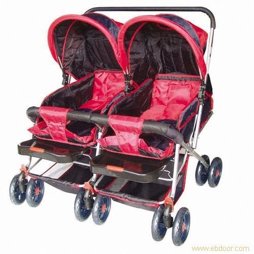 Children twins stroller