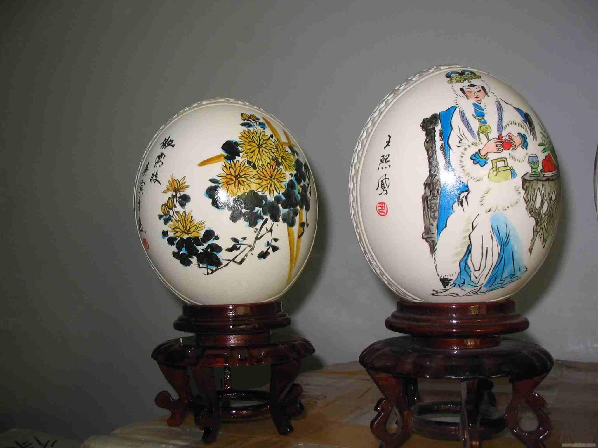 Zhengzhou, where the ostrich egg crafts cheap