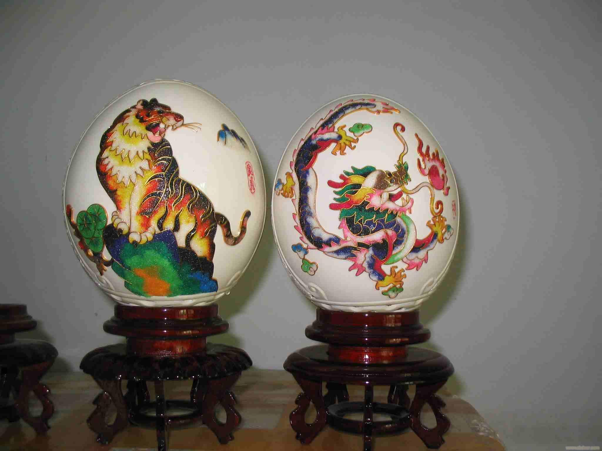 Monopoly Henan ostrich egg art