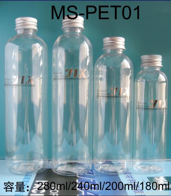 Plastic bottles|MS-PET01-1|PET plastic bottles