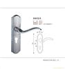 Stainless steel guillotine handle locks