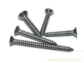 Stainless steel Cross recessed contersunk head tap