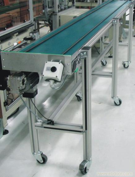 Antistatic belt conveyer