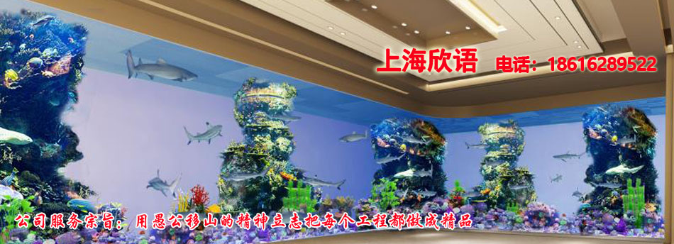 亚克力鱼缸-鱼缸定做-上海大型亚克力鱼缸制作厂家