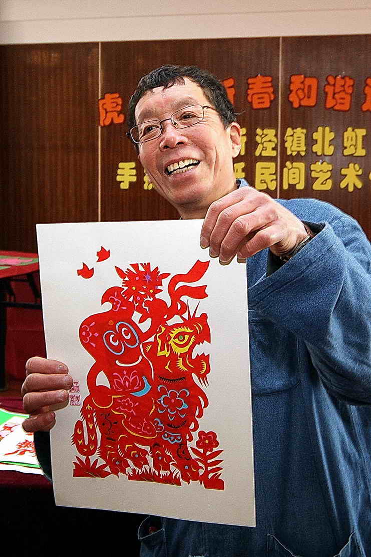 区级保护项目(3)——撕纸技艺