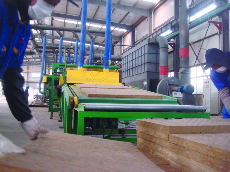 岩棉成品流水线_生产设备_上海夏致建筑材料